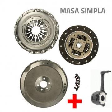 Kit4p - ambreiaj si volanta simpla AUDI A3 Sportback (8PA) | 1.9 TDI motor diesel, BKC, BLS, BXE, VALEO